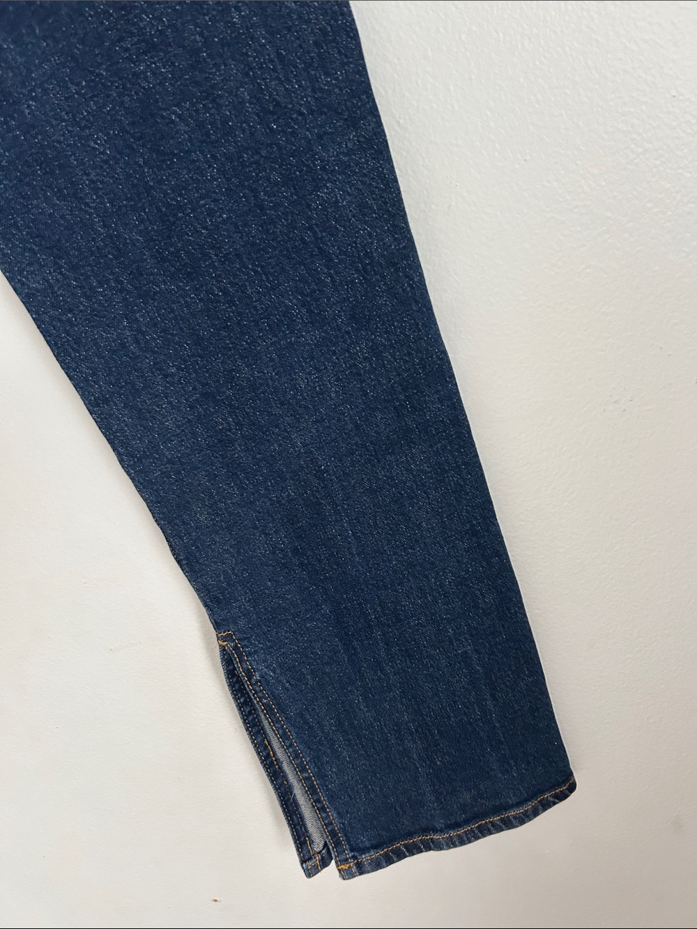 Pilcro Dark Blue Straight-Leg Jeans - Picture 10 of 13
